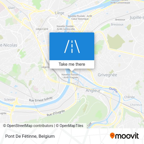 Pont De Fétinne plan