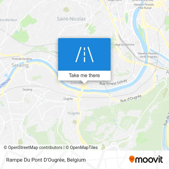 Rampe Du Pont D'Ougrée map