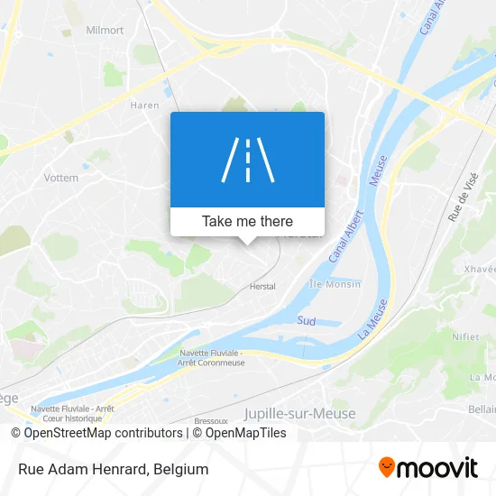 Adam Henrard Street map