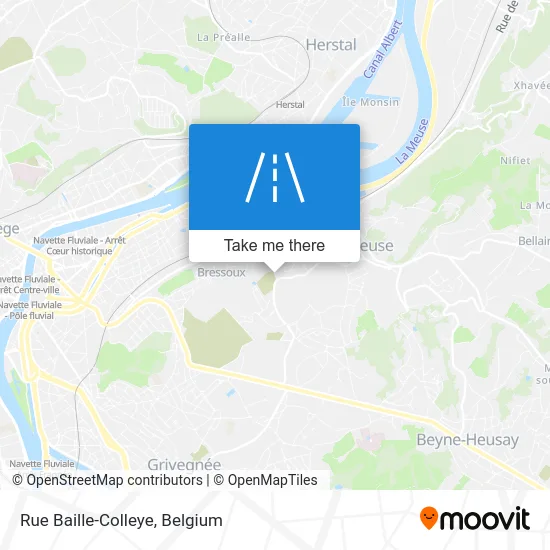 Baille-Colleye Street map