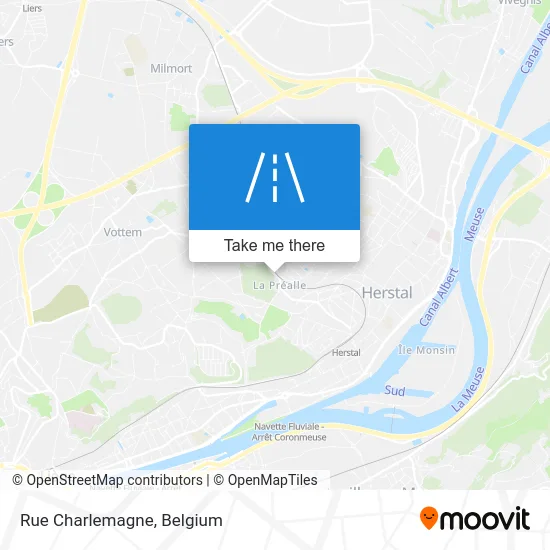 Charlemagne Street map