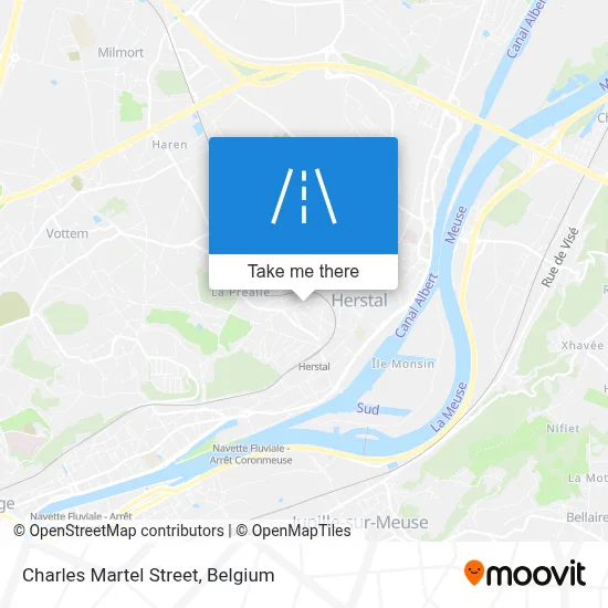 Charles Martel Street map