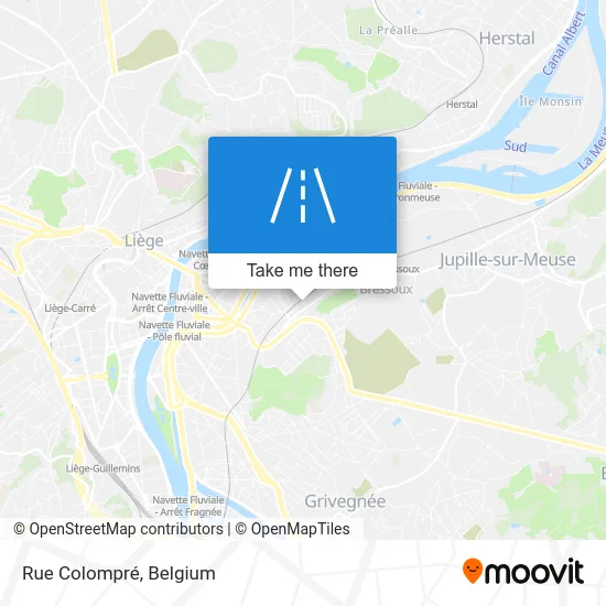 Colompré Street map