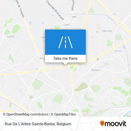 Rue De L'Arbre Sainte-Barbe map