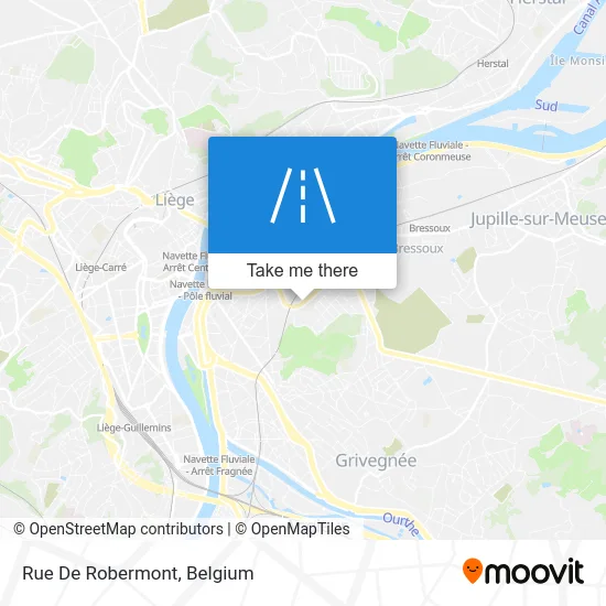 Robermont Street map