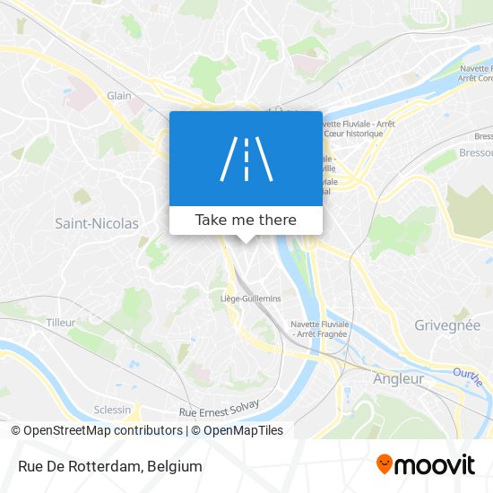 Rue De Rotterdam map