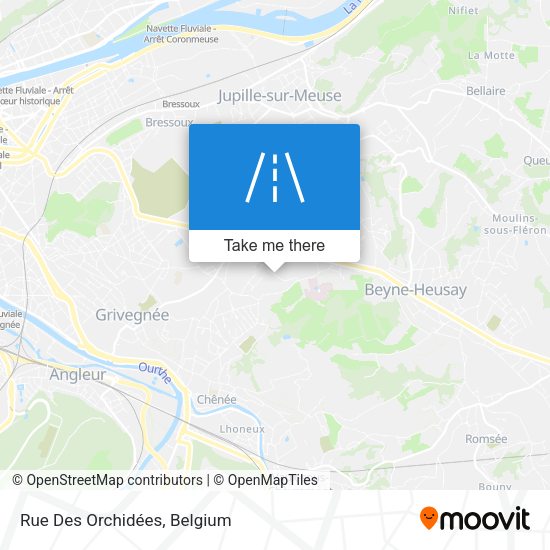 Rue Des Orchidées plan
