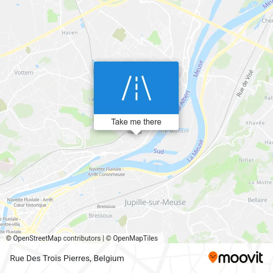 Rue Des Trois Pierres map