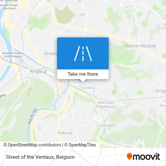 Street of the Ventaux map