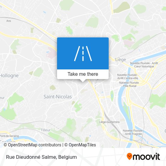 Rue Dieudonné Salme map