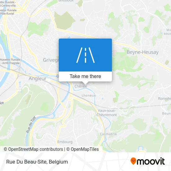 Beau-Site Street map