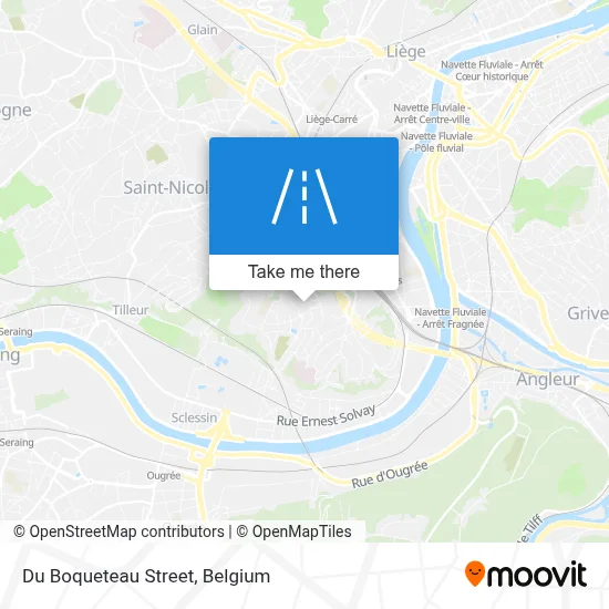 Du Boqueteau Street map