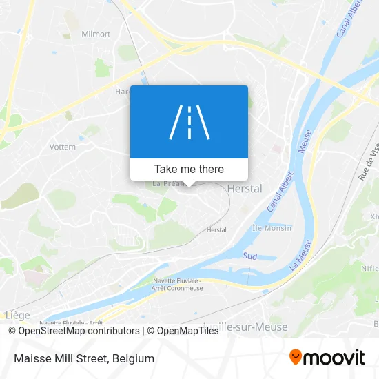Maisse Mill Street map