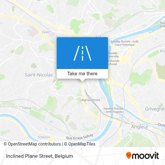 Inclined Plane Street map