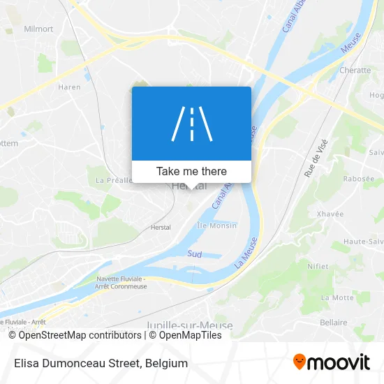 Elisa Dumonceau Street map