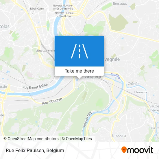 Felix Paulsen Street map