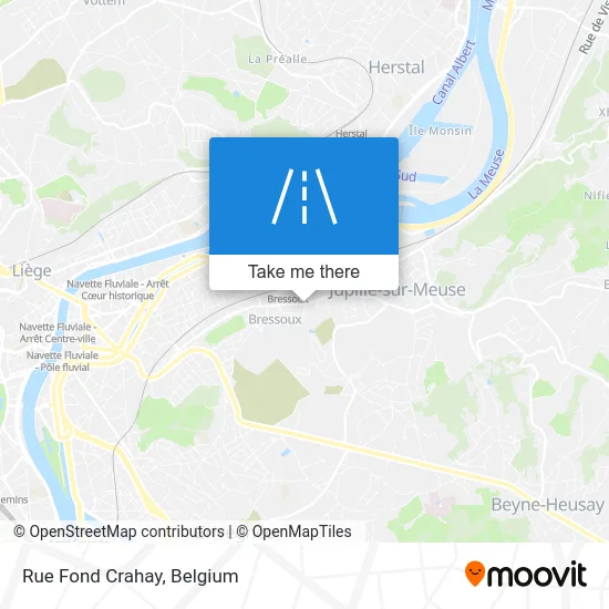 Crahay Bottom Street map