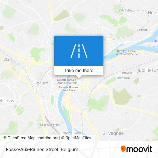 Fosse-Aux-Raines Street map