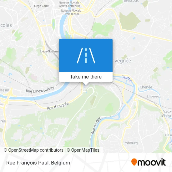 Rue François Paul map