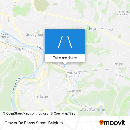 Gravier De Ransy Street map