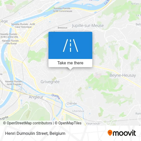 Henri Dumoulin Street map