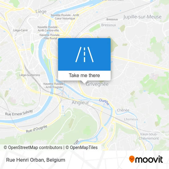 Henri Orban Street map