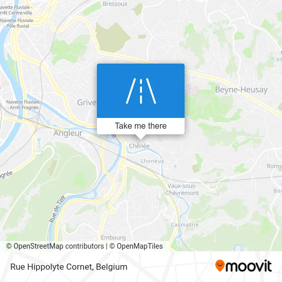 Hippolyte Cornet Street map