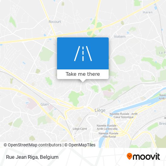 Rue Jean Riga map
