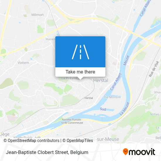 Jean-Baptiste Clobert Street map