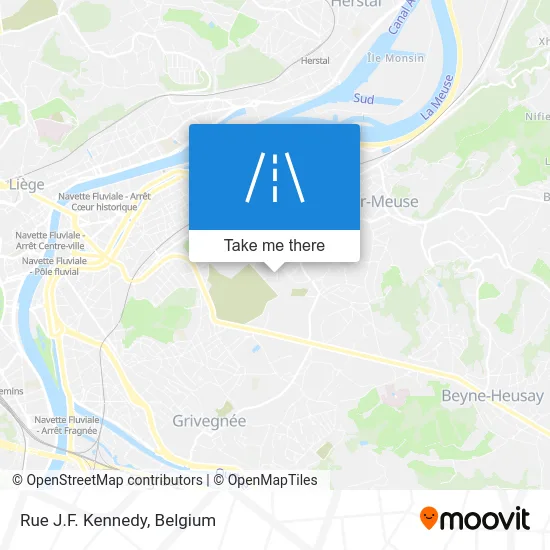 J.F. Kennedy Street map