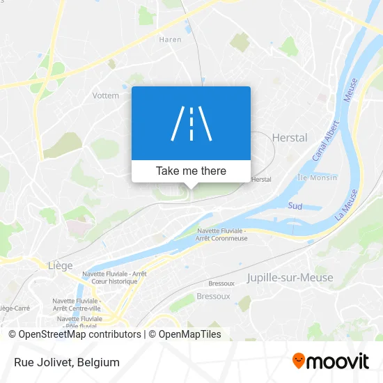 Jolivet Street map