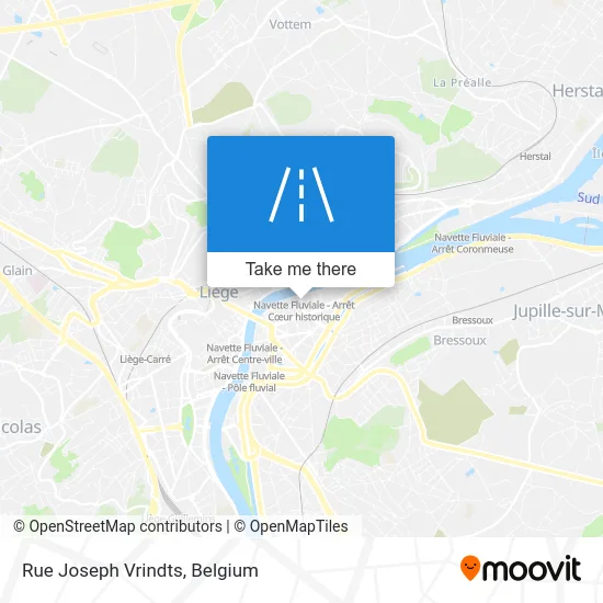 Joseph Vrindts Street map