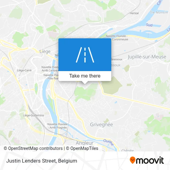 Justin Lenders Street map