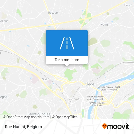 Rue Naniot map