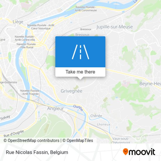 Rue Nicolas Fassin plan