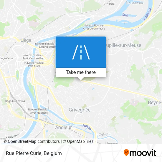 Pierre Curie Street map