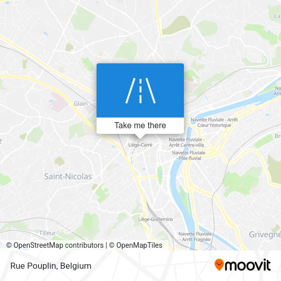Rue Pouplin map