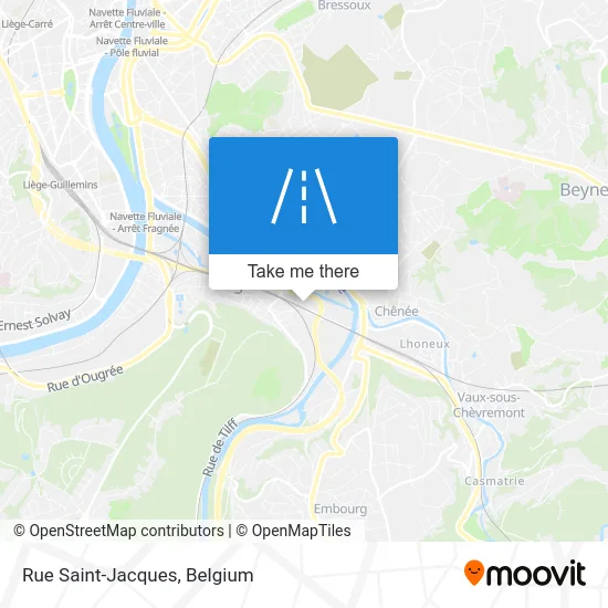 Saint-Jacques Street map