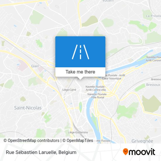 Rue Sébastien Laruelle map