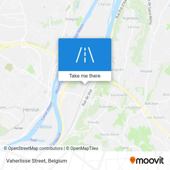 Vaherlisse Street map