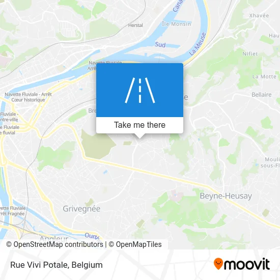 Vivi Potale Street map