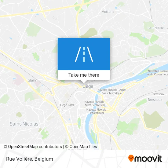 Rue Volière map