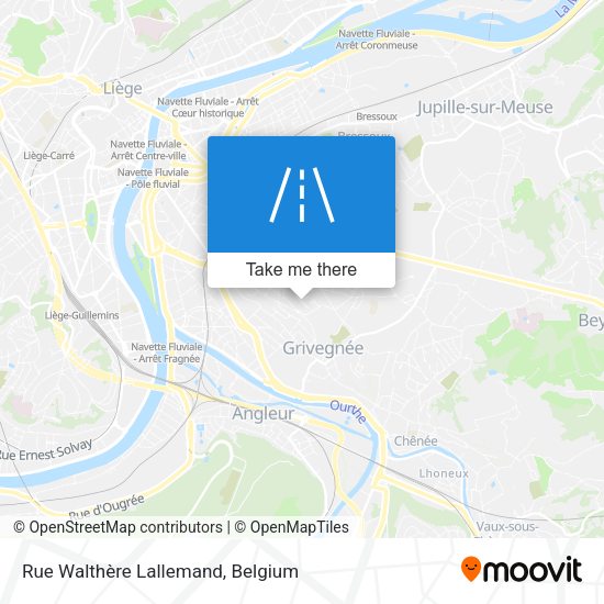 Rue Walthère Lallemand map