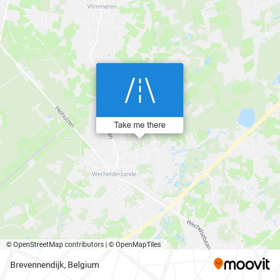 Brevennendijk map