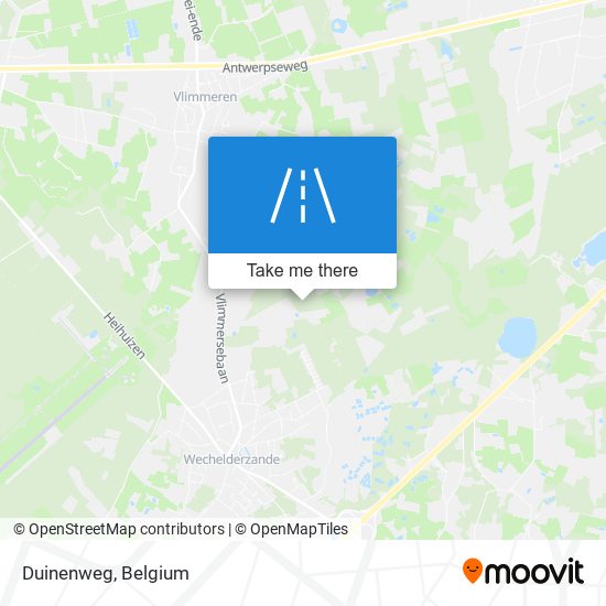 Duinenweg map