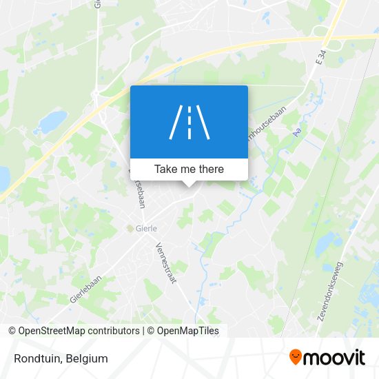 Rondtuin map