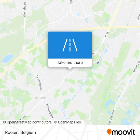 Rooien map
