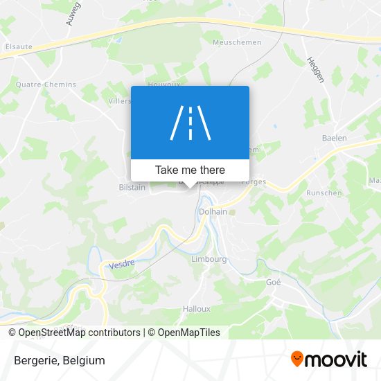 Bergerie map