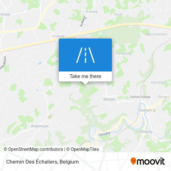Chemin Des Échaliers plan