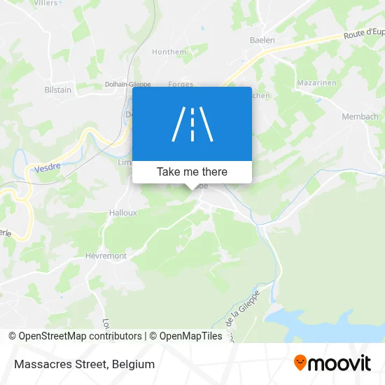 Massacres Street map